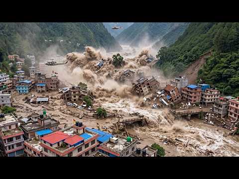 Nepal <strong>in</strong> Massive Destruction! Entire Villages Gone after Flash Flood, <strong>900</strong> People Still Missing