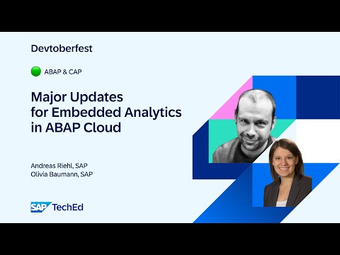 🟢 Major Updates for Embedded Analytics in ABAP Cloud