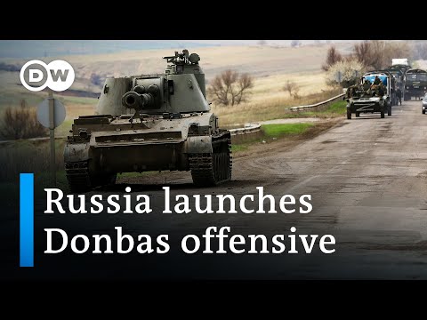 'Battle for the Donbas has begun', says Zelenskyy as Ukrainians brace for more horror | DW News