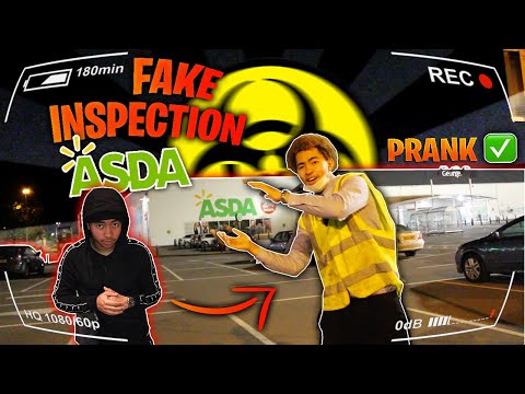 SHUTTING DOWN ASDA PRANK (FAKE INSPECTION!)