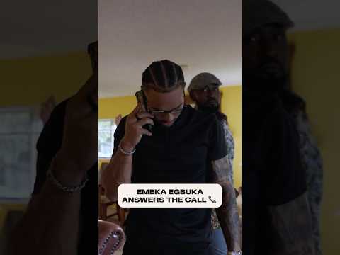The moment #EmekaEgbuka gets the call from Tampa Bay ☎️ #nfl #nfldraft #buccaneers #ohiostate