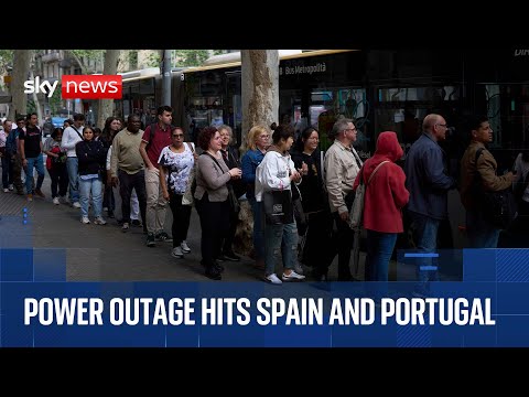 BREAKING: Large parts of Spain and Portugal hit by power outage