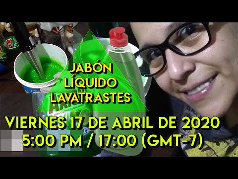 Como Hacer Jabón Líquido Lavaplatos (4 litros)  Fácil Y Sin Rallar Jabones