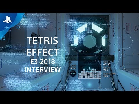 Tetris Effect Interview | PS4, PS VR at E3 2018
