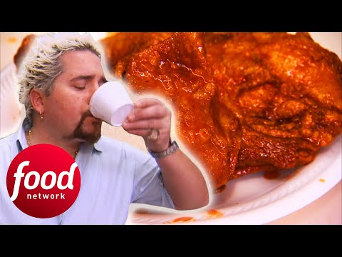 "I Wanna Drink This Sauce!" Guy Fieri OBSESSED With One-Of-A-Kind Chef! | Diners Drive-Ins & Dives