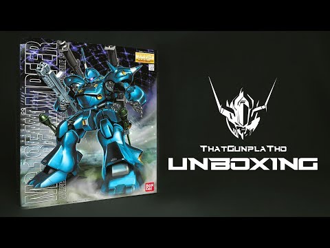 UNBOXING | Gundam MS-18E KAMPFER | MG 1/100 | BANDAI | Review
