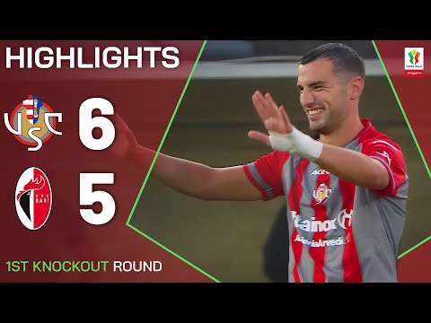 CREMONESE-BARI 6-5 (AP) | HIGHLIGHTS | Hosts through on penalties | Coppa Italia Frecciarossa 24/25