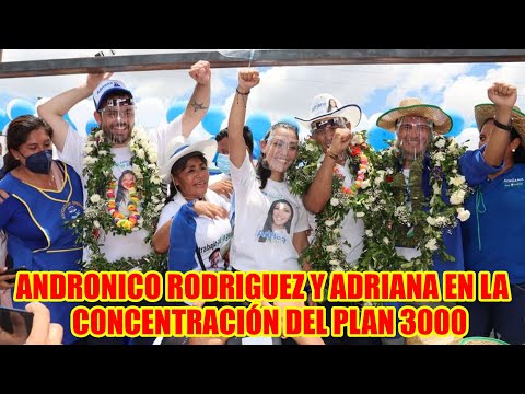 ANDRONICO RODRIGUEZ DESDE EL PLAN 3000 JUNTO ADRIANA SALVATIERRA...
