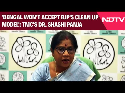 West Bengal News | 'Bengal Won't Accept BJP's Clean-Up Model': TMC's Dr. Shashi Panja