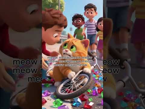 Cat's Street Mashup!What Happened#aicat#shorts#animation#cartoon#kittygiggles