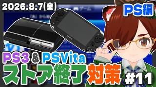 【PS3 & PSVita】PSストア終了対策会議 #11 PS編【レトロゲーム/VTuber】