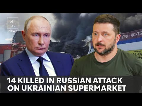 Deadly Russian missile on Ukrainian town kills 14 and injures 43