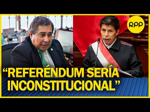 Quiroga: “Llamar a Referéndum para una Constituyente implicaría reforma de la Constitución”