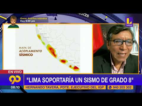? IGP: Lima soportaría un sismo de grado 8”