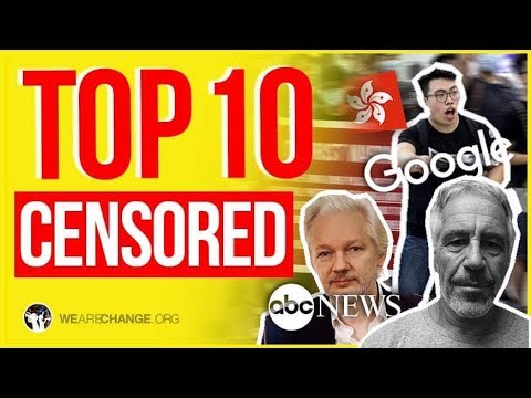 TOP 10 Most Censored Stories of 2019