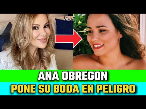 CAROLINA MONJE ha PAGADO el pato ANA OBREGÓN pone su BODA en PELIGRO