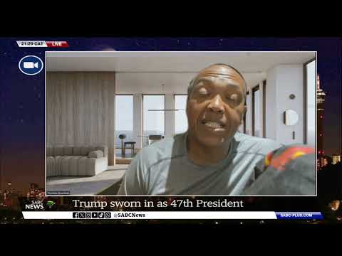 Trump Inauguration | 'He's going to be very busy for the next four years'  - Thembisa Fakude