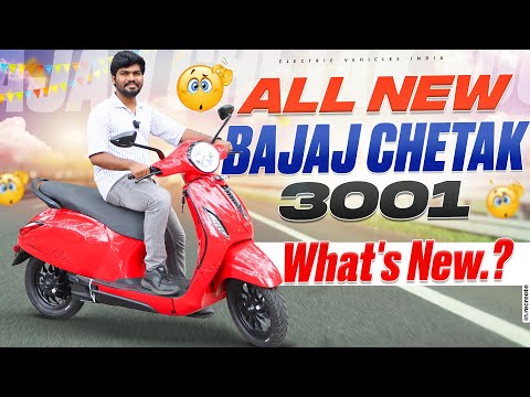 BAJAJ CHETAK 3001 Review | Best Budget Electric Scooter in India | Electric Vehicles India