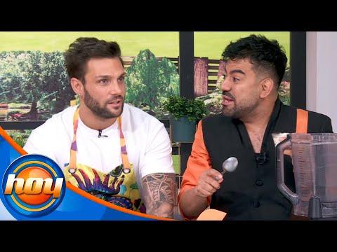 Nicola Porcella ayuda al chef Mariano a preparar unos elotitos con tuétano | Programa Hoy