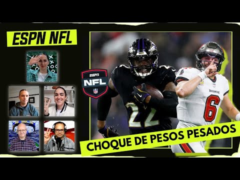 PARTIDAZO en MONDAY NIGHT FOOTBALL. Ravens vs Buccaneers en CHOQUE de ofensivas PODEROSAS | ESPN NFL