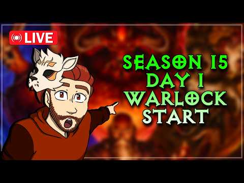 Season 15 Start - Blazing Scream Warlock then Onto Necromancer