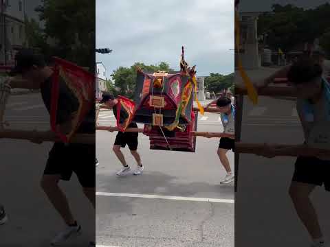 歲次乙巳年金門114年湖前碧湖殿/農曆五月初十/金府王爺聖誕千秋醮慶/起乩出社鎮五方吃三牲粿