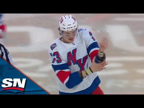 Matt Rempe And Matt Martin Energize MetLife Stadium With Fight Following Erik Gustafssons Goal