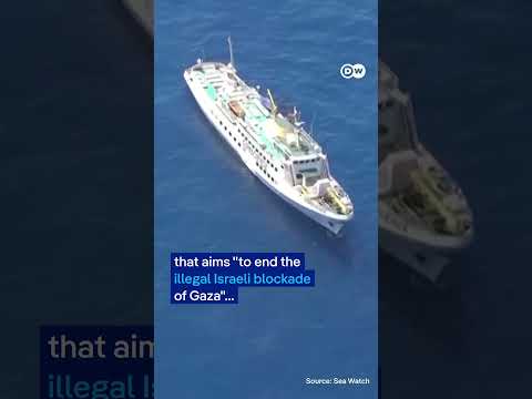 Ship carrying aid to Gaza allegedly attacked by drone | DW News