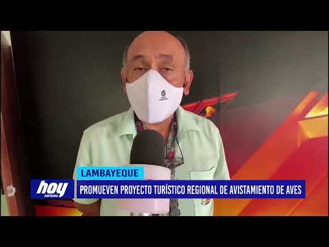 Lambayeque: Promueven proyecto turístico regional de avistamiento de aves