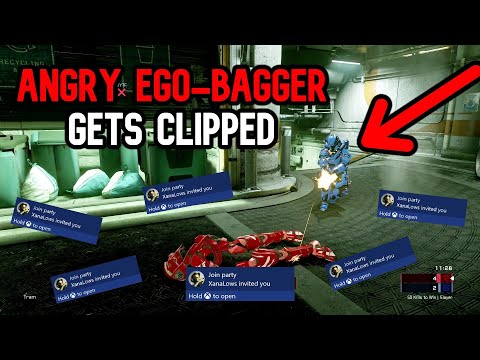Angry Ego-bagger gets clipped (15+ Party Invites)