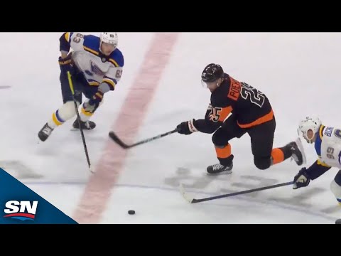 Flyers Poehling Carves Through Blues Defence To Set Up Hathaway