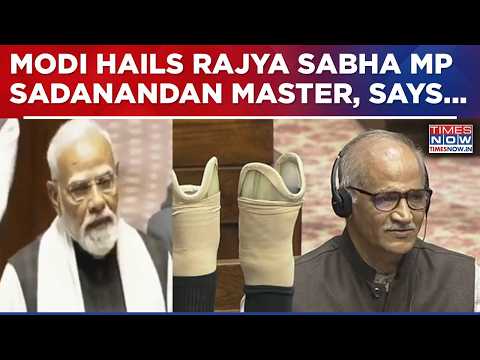 Modi Writes To Sadanandan Master, Hails BJP-Nominated Rajya Sabha MP: 'Speech Showed Moral Strength'