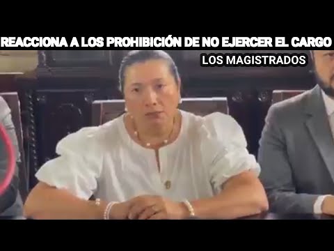 MAGISTRADA BLANCA ALFARO REACCIONA A LA PROHIBICIÓN DE LOS MAGISTRADOS DE EJERCER EL CARGO, GUATE