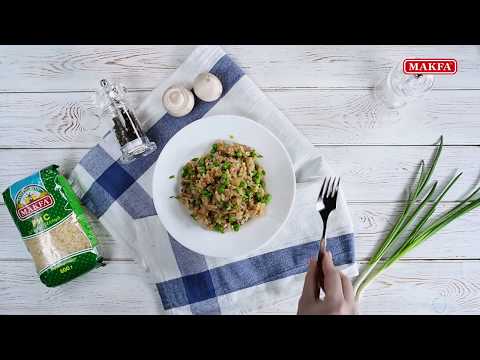 MAKFA | Мамины рецепты | Рис с цветной капустой и грибами
