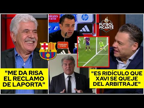 Barcelona RECLAMÓ por GOL FANTASMA. Xavi, EXPLOTÓ. Laporta pide SE REPITA el juego | Futbol Picante