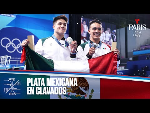 Osmar Olvera y Juan Celaya ganan plata para México | Juegos Olímpicos París 2024