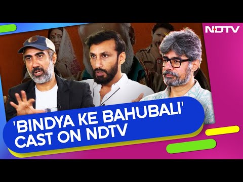Director Of Gangster Web Series 'Bindya Ke Bahubali' & Actors Ranvir Shorey, Sushant Singh On NDTV
