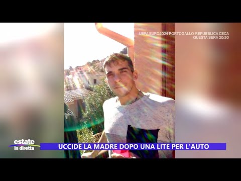 Uccide la madre, sì alla perizia psichiatrica - Estate in diretta 18/06/2024