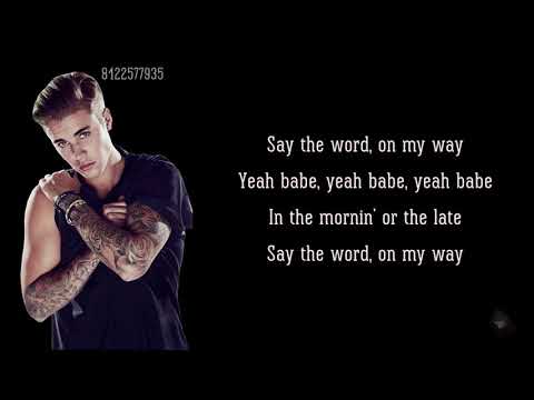 Justin Bieber - Yummy (Lyric Video) 2020