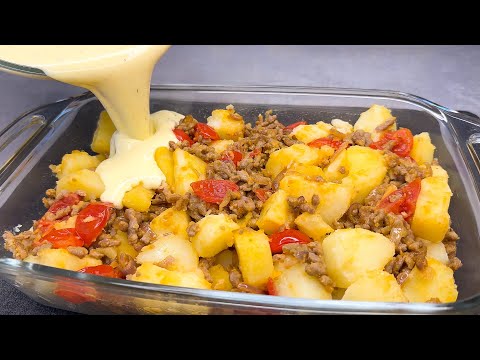 I cook potatoes like this every weekend! Quick and easy dinner recipe!