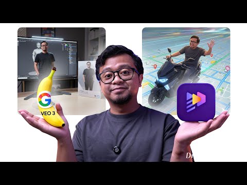 NANO BANANA & GOOGLE VEO3 JADI 1! Cara Membuat Foto & Video Viral Pakai 1 Tools Aja