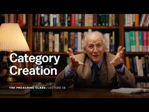 Lecture 16: Category Creation