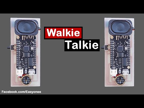 ESP32 Walkie -Talkie | DIY