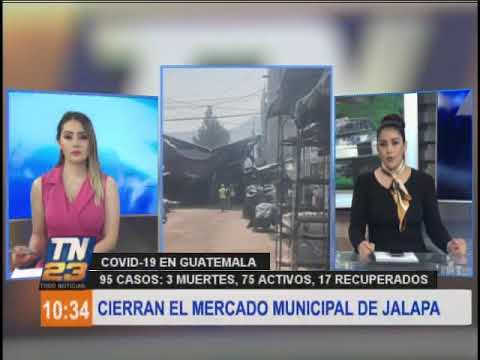 Mercado Municipal de Jalapa se encuentra cerrado