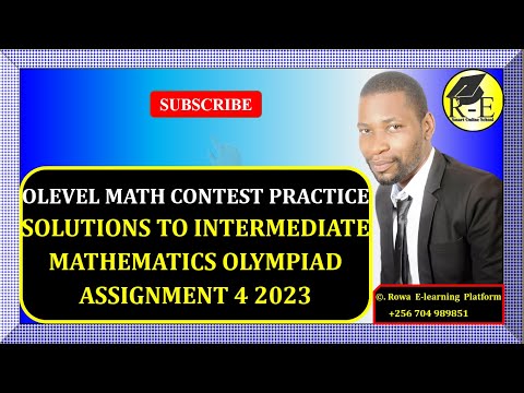 009B – OLEVEL MATH CONTEST PRACTICE – SOLUTIONS TO INTERMEDIATE MATH OLYMPIAD ASSIGNMENT 4 | S 1 & 2