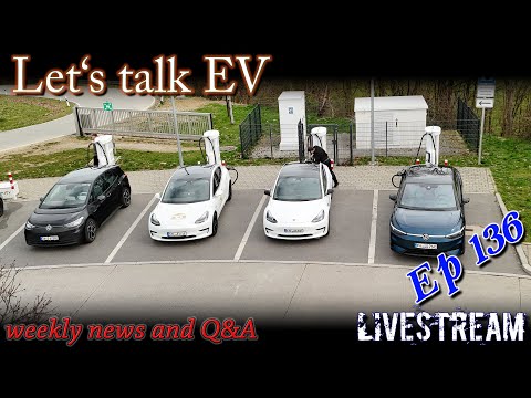 (live) Let's talk EV - 4 car test today