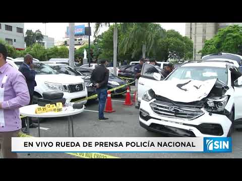 EN VIVO Rueda de Prensa Policía Nacional por muerte de Julio César de la Rosa Peralta