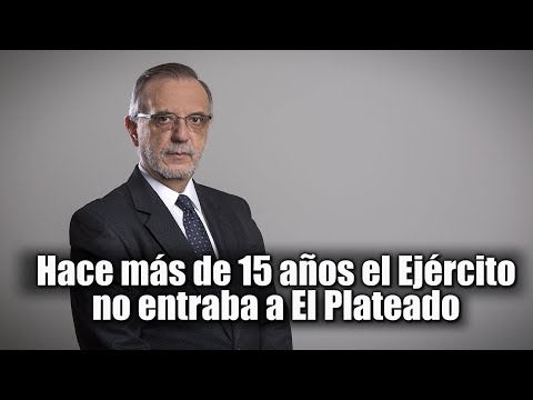 Ministro de Defensa de Colombia, Iván Velásquez Gómez, Defiende Acciones Militares en El Plateado