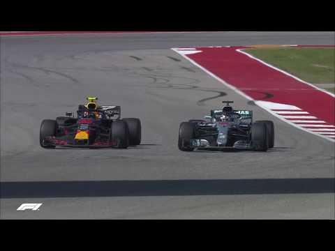 Hamilton Battles Verstappen | 2018 United States Grand Prix