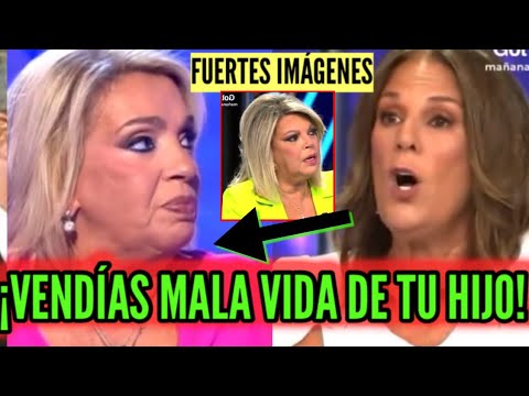 SE LÍA EN PLATÓ! ÁNGELA PORTERO DESTROZA A CARMEN BORREGO FILTRANDO PROBLEMAS OCULTOS DE SU HIJO